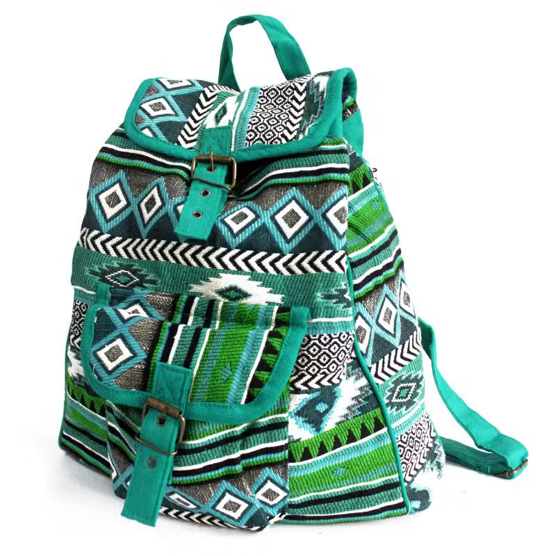 Jacquard-Rucksack – Pink