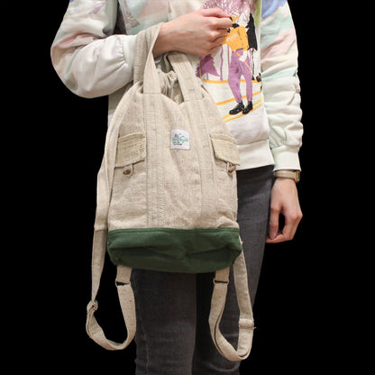 Laptop-Rucksack – Hanf & Baumwolle