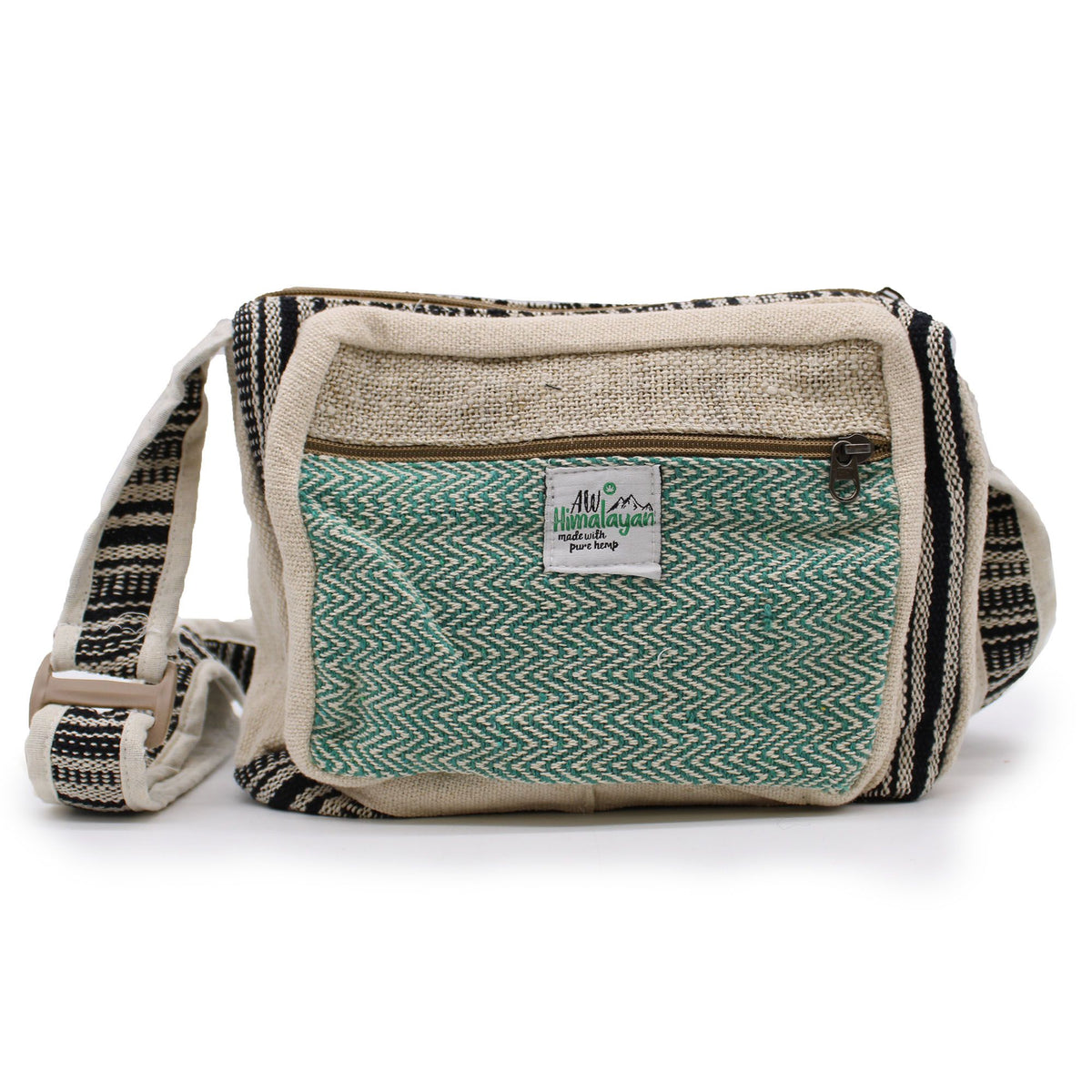 Messenger-Tasche – Hanf & Baumwolle