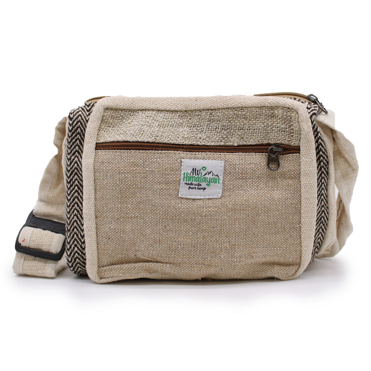 Messenger-Tasche – Hanf & Baumwolle
