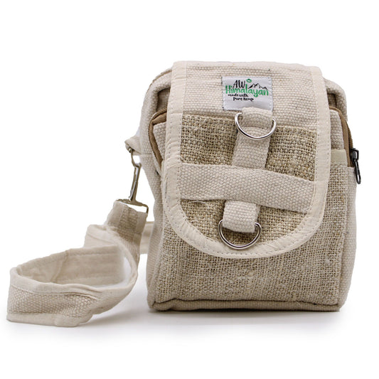 Reise-Tasche aus Natur-Hanf & Baumwolle