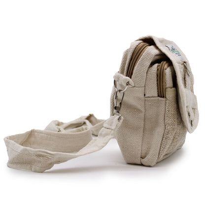Reise-Tasche aus Natur-Hanf & Baumwolle