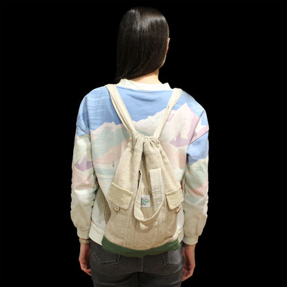 Laptop-Rucksack – Hanf & Baumwolle