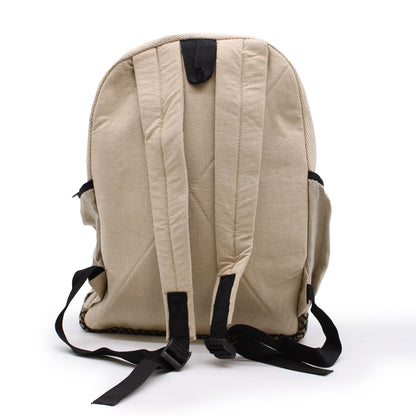 Großer Rucksack – Gerader Reißverschluss-Stil