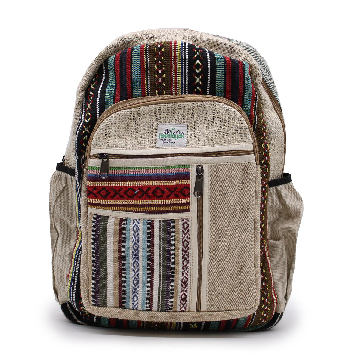 Großer Rucksack – Gerader Reißverschluss-Stil