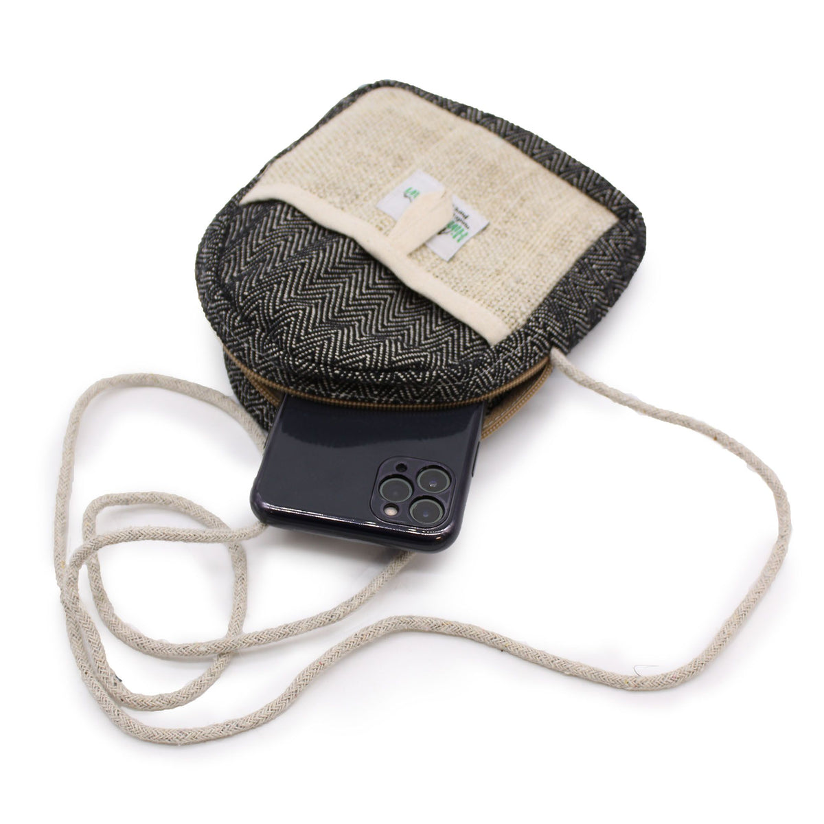 Handy-Umhängetasche mit Kordel