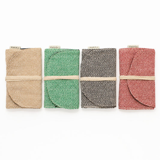 Handgemachte Hanf-Universalhülle / Wickeltasche